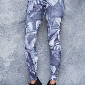 BlackMilk limited edition Labyrinth leggings - XS